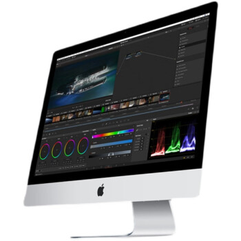 Apple AppleiMac苹果一体机超薄27英寸21英寸4K独显5K台式电脑平面设计前台 经典27寸MC813/办公文档 内存16G/硬盘512G固态